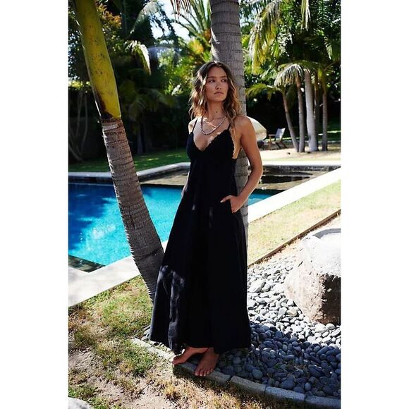 Free People Lovey Maxi Dress - Picture 1 of 8